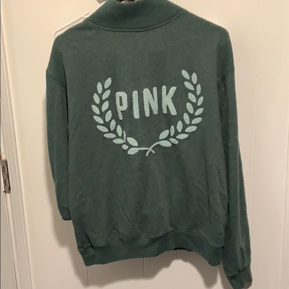 PINK Victoria's Secret Tops - 💚PINK Sweatshirt